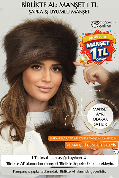 Mağazam Online Pălărie maro inimă pentru femei |   Pălărie de lux de iarnă din blană artificială de pluș Cadou de Crăciun, Anul Nou