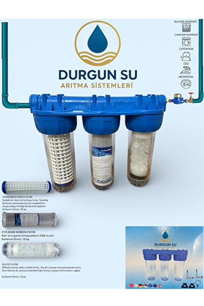 Shrek 10inç 3/4 - 3 lü Dolu filitre Ana Bina Daire Giriş