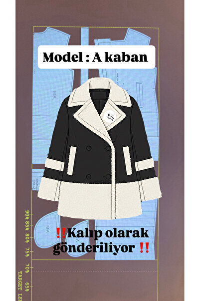 MODA KABAN DIY KESİM DİKİM KALIBI DIR !!!!!!