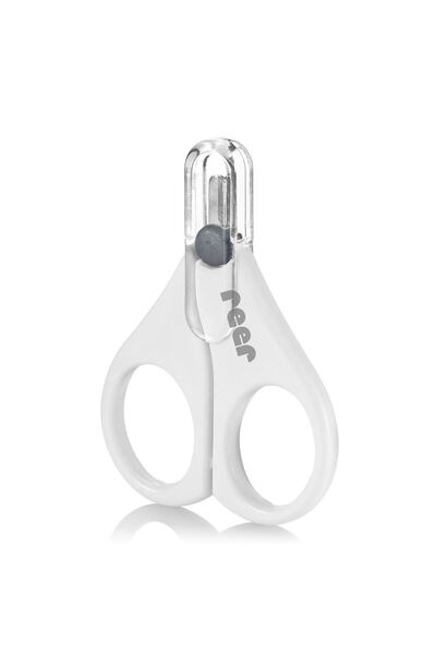 reer Baby Nail Scissors, Rounded Tip, Stainless Steel, Phthalate-Free, BabyCa...