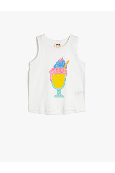 Koton Ecru Girls' Athlete