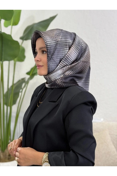 Aker Batik Desen 2025/2026 Saf İpek Sura Eşarp