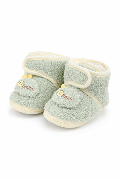 Superbaby Cizmulițe vernil pentru bebeluși pentru primii pași, îmblănite, cu ...