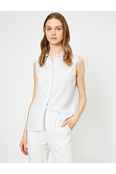 Koton Αμάνικο πουκάμισο με καρό