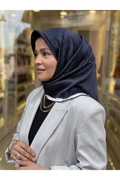 Aker Bulut Desen Tivil İpek Eşarp 7208713