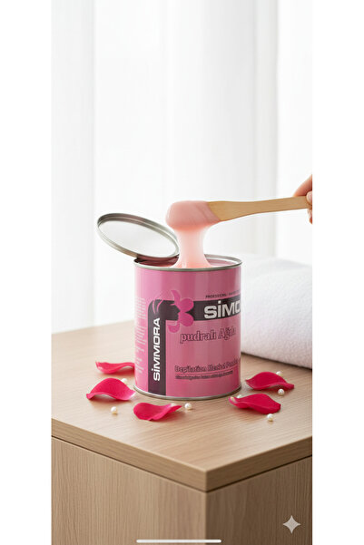 Simmore SimMora Pudralı Ağda – Pembe – Profesyonel Kullanım – 800 ml