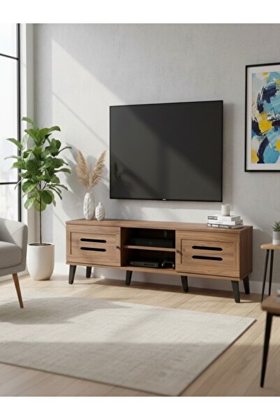 DEC13 طاوله تلفاز عصريه 160سم بتصميم مميز