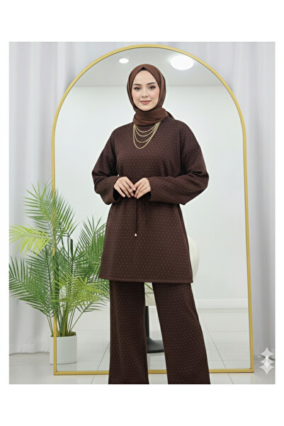 modasindoma Women's Stone Printed Double Set