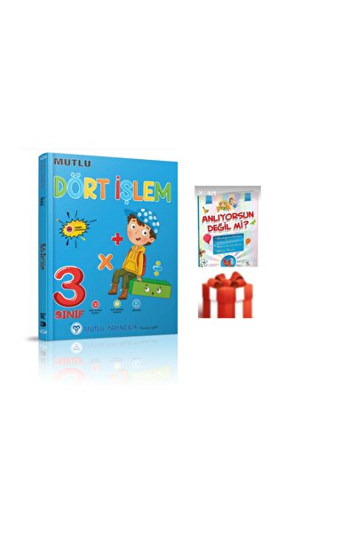 Mutlu Yayıncılık Mutlu Dört İşlem 3.Sınıf ( Yeni Ürün )4.SINIF ANLIYORMUSUN DEĞİL Mİ HEDİYELİ