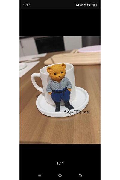 oksukokulutaş كوب قهوة تركي تيدي