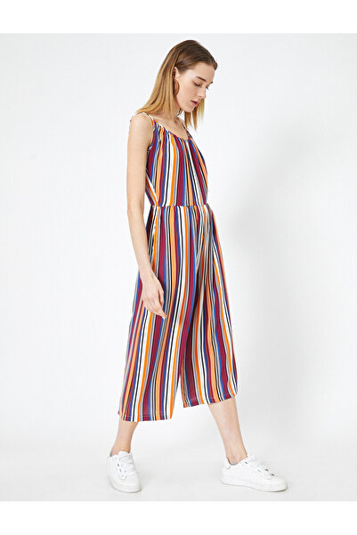 Koton Gestreifter Overall