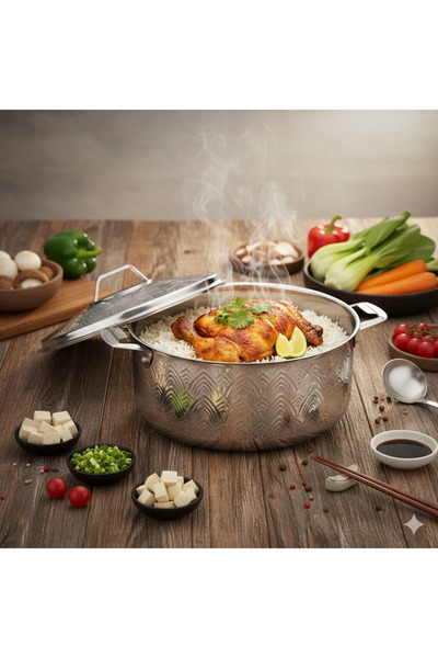 Maxima 3.5L Stainless Steel Food Container