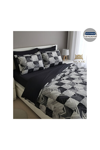 ayçiçek home DVOJNI SET NAVLAKE ZA PREDJELJAK I PLATNA ĆARŠAFA Čaršav 220 & P...