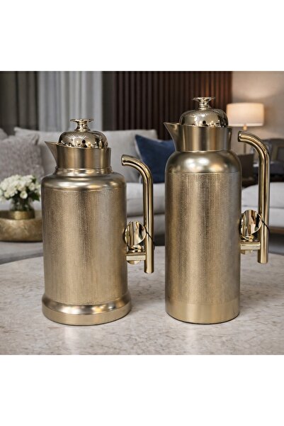 ALSAIF ✨ طقم ترامس فاخر باللون الفضي – من شركة السيف | أناقة معدنية تعكس ذوقًا راقيًا ✨