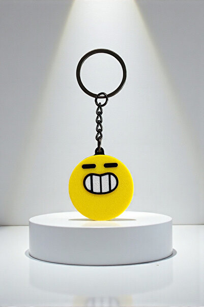 Saes Labs Brawl Stars Smiling Expression Keychain