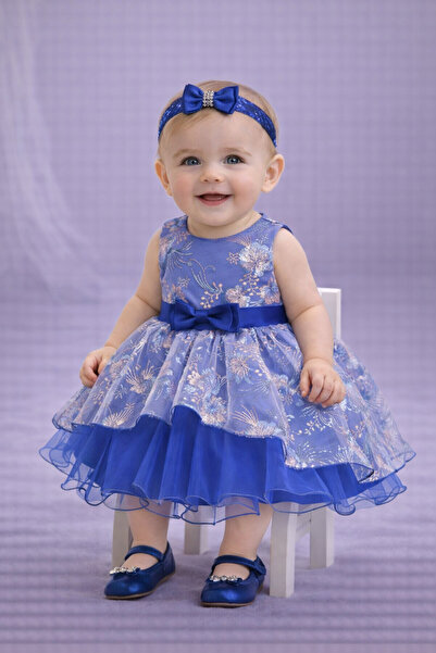 Superbaby Elegant blue dress