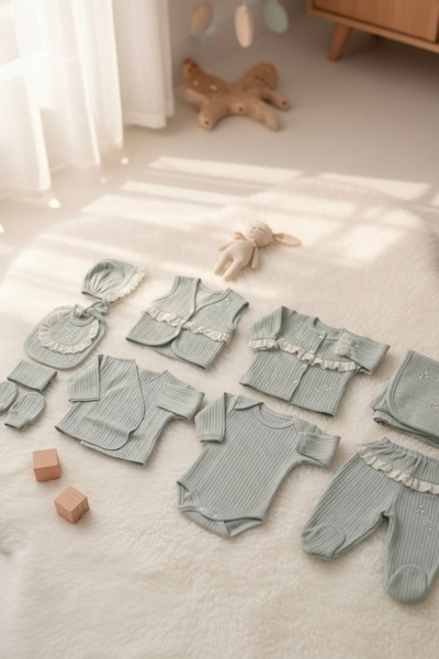 Cherub Baby Dragonfly Embroidered Baby Girl Newborn 10 Piece Hospital Release...
