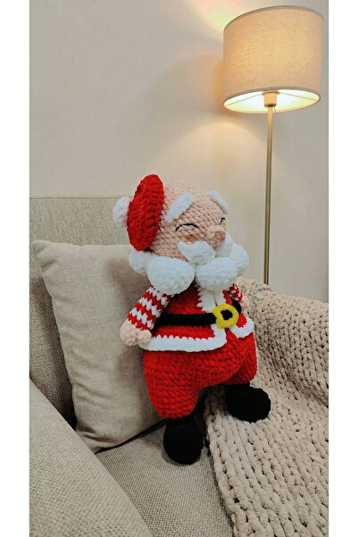 yarem aksesuar Amigurumi Noel Baba- Yılbaşı Kostümlü 45 cm