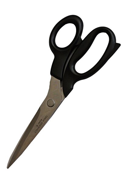 prokama Kumaş Kesme Terzi Makası 23 Cm 9'inç Kağıt Kesme Keskin Yüksek Kaliteli Paslanmaz Makas