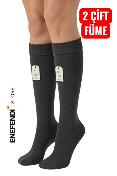 NF ND ENEFENDİ Майчините чорапи 2 чифта под коляното Дебели топли еластични в...