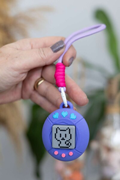 Modello Craft Digital Pet Clicker Keychain – 6.5 cm Retro Digital Game Design...