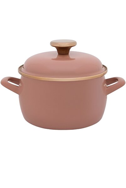 Metalac Γλάστρα Moka Metalacemail με καπάκι, 16cm, 2l