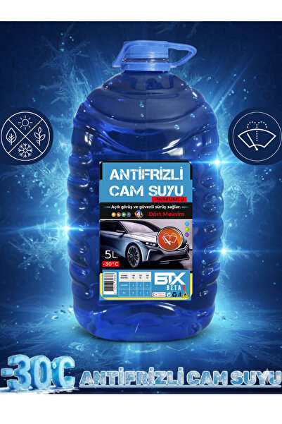 Betax Antifrizli Oto Cam Suyu 5 Lt -30 Derece
