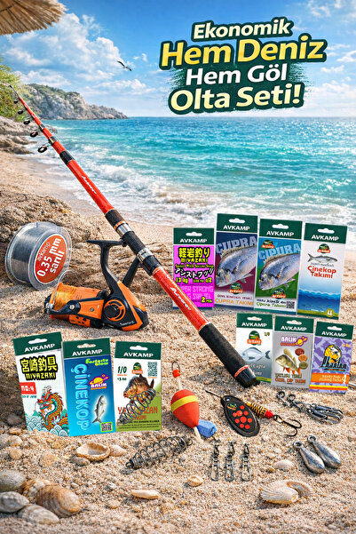 phantom fishing equipments Her seviye için Eko hem deniz hem göl olta seti