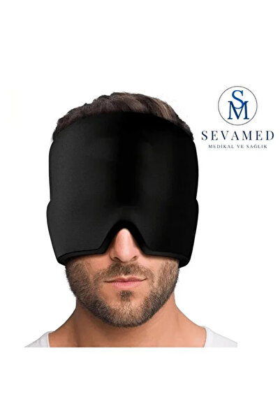 kırmed Şapka Baş Agrısı Önleyiciı Soğutucu Başlık Kafa Bandı Soğuk Yüz Maskes...