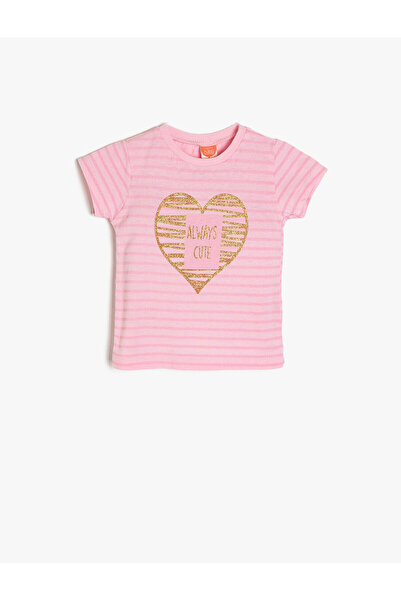 Koton Baby Girl Pink T-Shirt