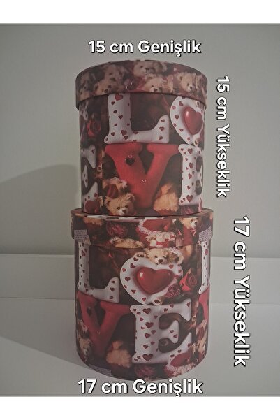 Ecre Hediyelik- Silindir Kutu |2'li Büyük Boy Lüks Sunum