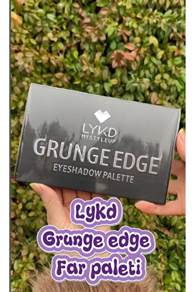 lykd 18'li Far Paleti-957 Grunge Edge (12 Mat Ton -6 Işıltılı Ton)