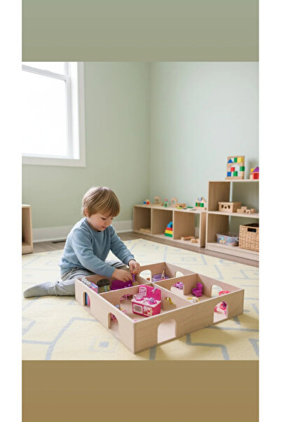 Masal Oyuncak منزل ألعاب العلاج الخشبي