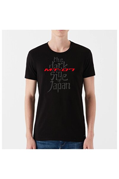 Motiker Yamaha Mt-07 the Dark Side Printed T-Shirt