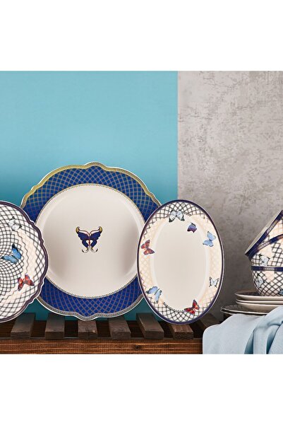 Aryıldız Porselen  Kelebek Desen Kahvaltı Takımı -51035