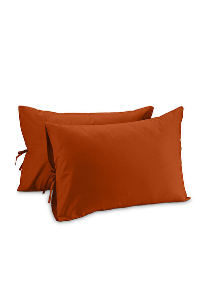 Sabia %100 Pamuk 62 Tel (155 TC) 50x70 Cm Bağcıklı Yastık Kılıfı Seti