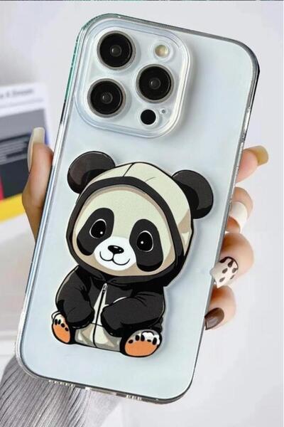 3GEN CASE İphone 15 Pro Kılıf Desenli Şeffaf Silikon Kılıf