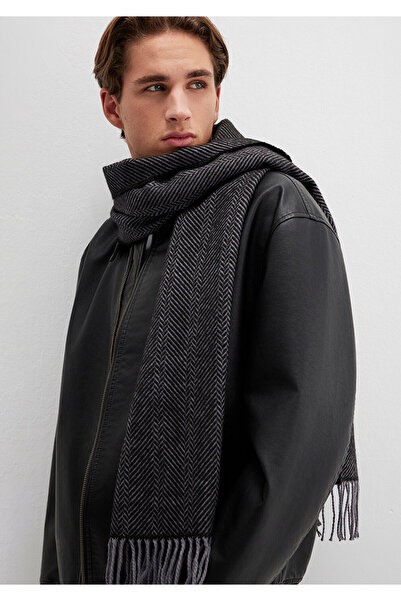 Mavi cu imprimeu Eșarfă neagră 0912301-900