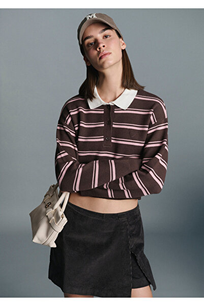Mavi Polo Neck Striped Sweater 1710877-91456
