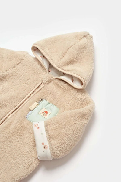 Bibaby Happy Beige Camper Cardigan