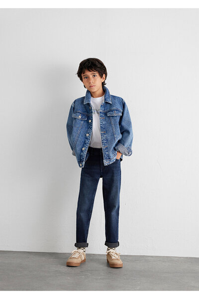Mavi Tom 90lar Marineblaue Jeanshose für Jungen M6010690868