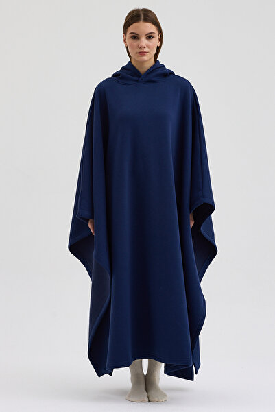 Ghosty Wear Ghosty Giyilebilir Hoodie Battaniye Lacivert