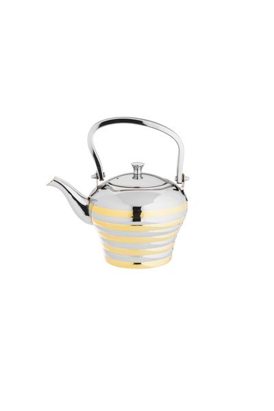 CC دلة قهوة ستيل ذهبية 950 مل