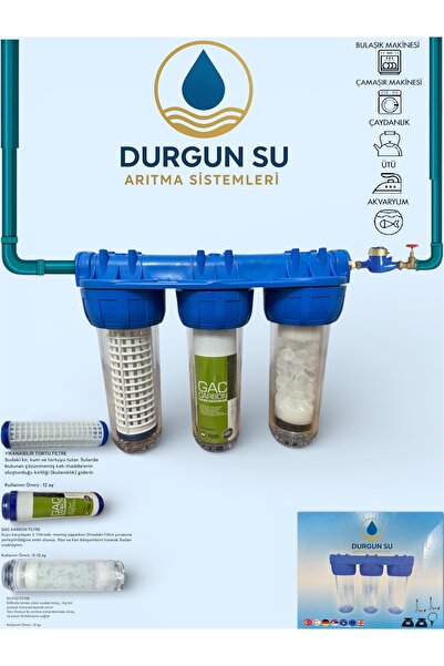 Shoppo 10inç 3/4 - 3 lü Dolu filitre Ana Bina Daire Giriş