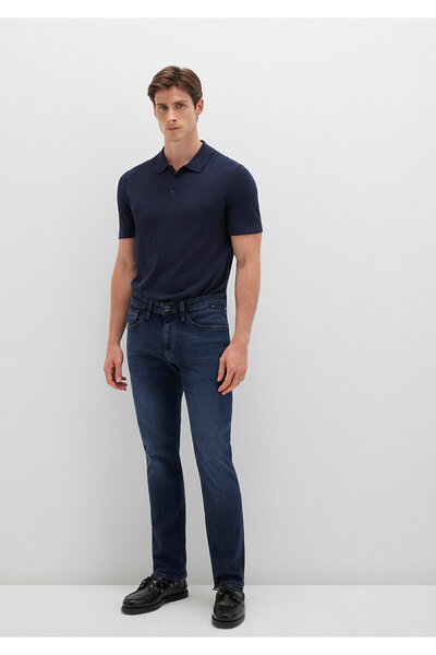 Mavi Pantaloni de jeans pentru bărbați Marcus Sporty bleumarin M0035190650