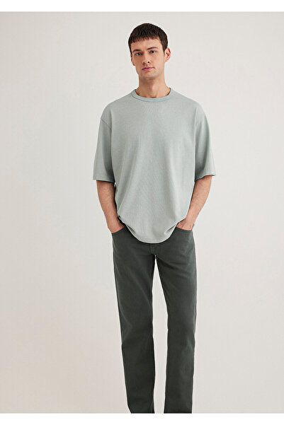 Mavi Tricou de bază verde, cu croială lejeră/cu o formă relaxată 0612595-70148