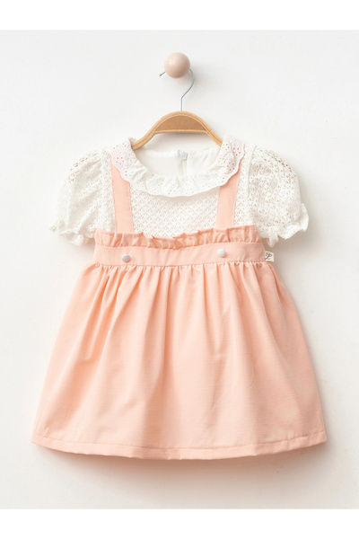 Lumia Baby فستان طفلة مع تفاصيل الدانتيل