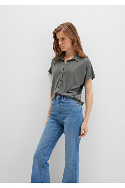 Mavi BLAUES DAMEN-KURZARM-T-Shirt Beluga 168081 -71553