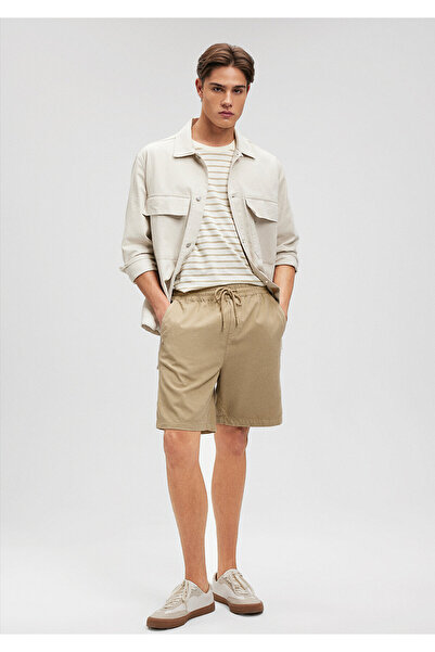 Mavi (TENCEL™) Lyocell Kahverengi Şort 0410010-70203