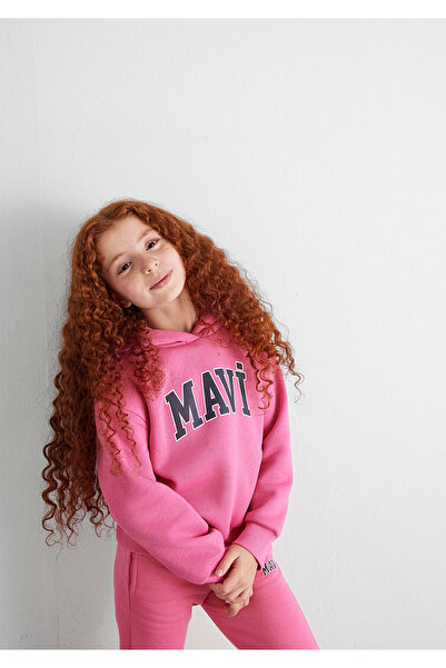 Mavi Rosa Sweatshirt mit Kapuze und Logo-Print 7610035-70982